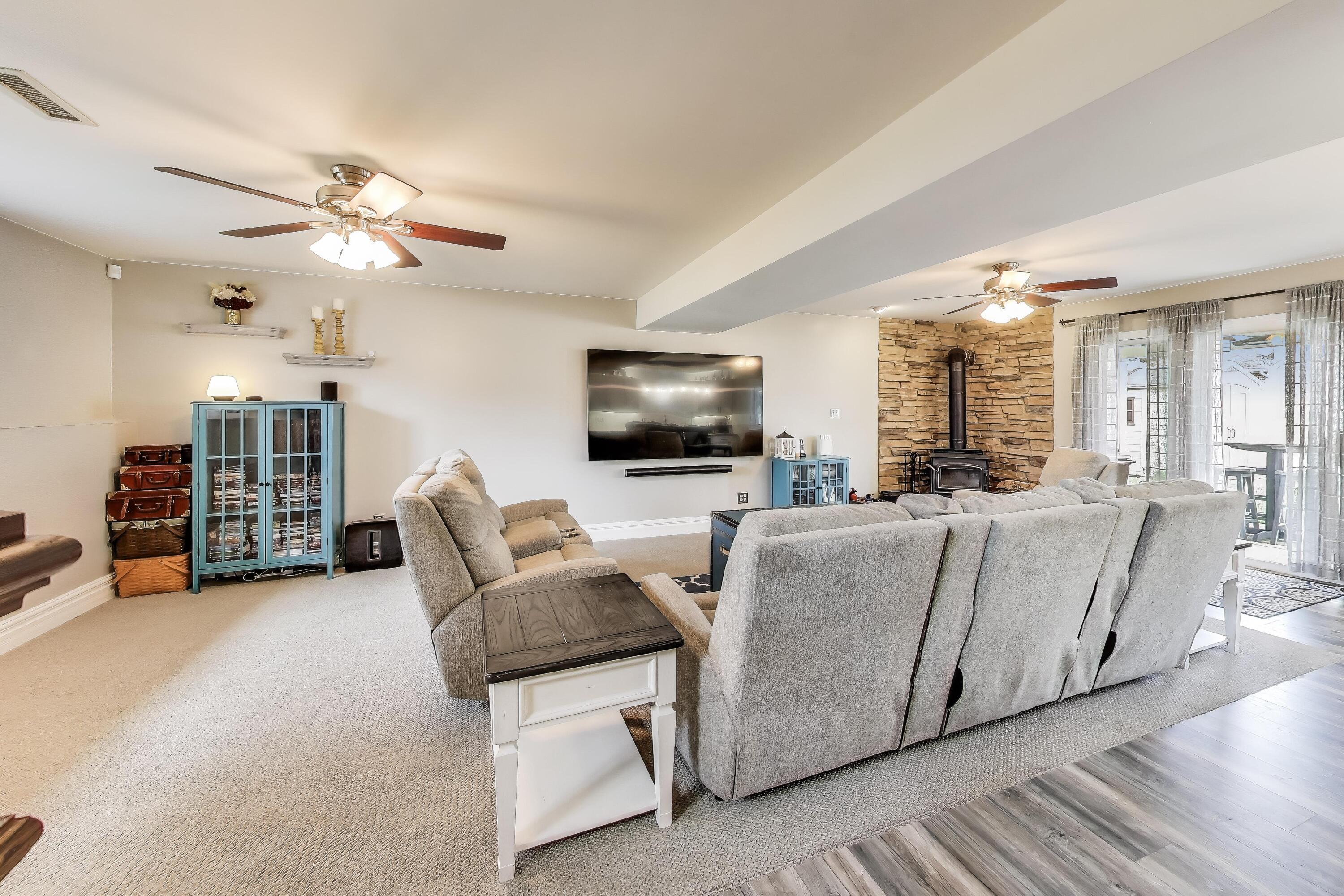 2903 Morningside Drive Crown Point, IN 46307 - Photo 20 of 39 a living room with furniture and a flat screen tv