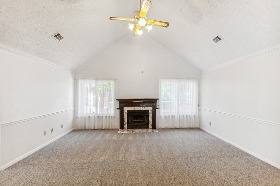 4105 New Hope Meadow Road Hermitage, TN 37076 - Photo 7 of 45 a view of empty room with a fireplace