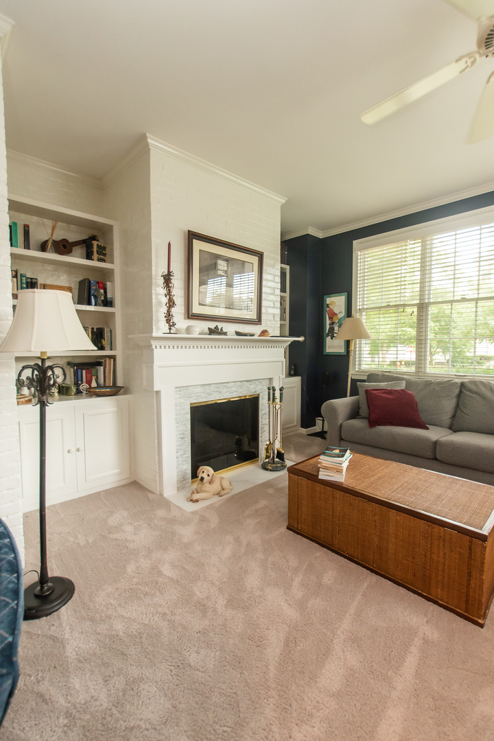223 East Boyd Street Dixon, IL 61021 - Photo 20 of 74 a living room with furniture and a fireplace