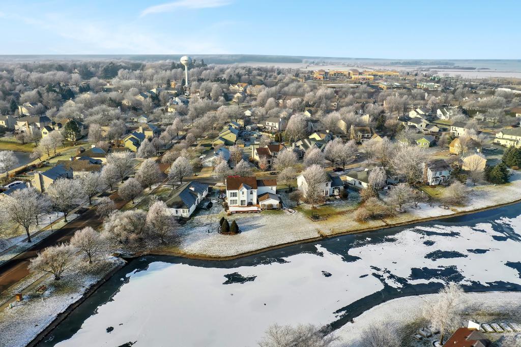 807 Sharp Court Elburn, IL 60119 - Photo 43 of 44 an aerial view of house with yard