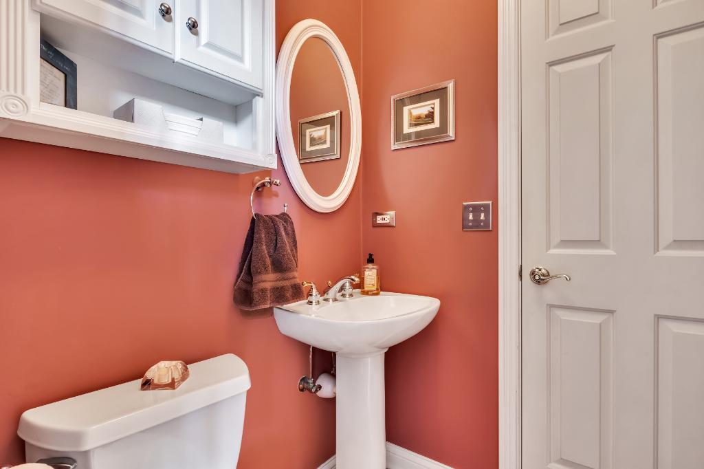 807 Sharp Court Elburn, IL 60119 - Photo 10 of 44 a bathroom with a sink and a mirror