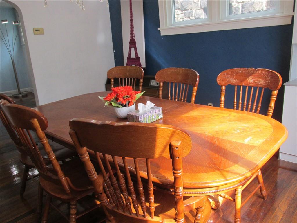 3245 Middletown Road Pittsburgh, PA 15204 - Photo 5 of 24 a view of a dining room with furniture and a window