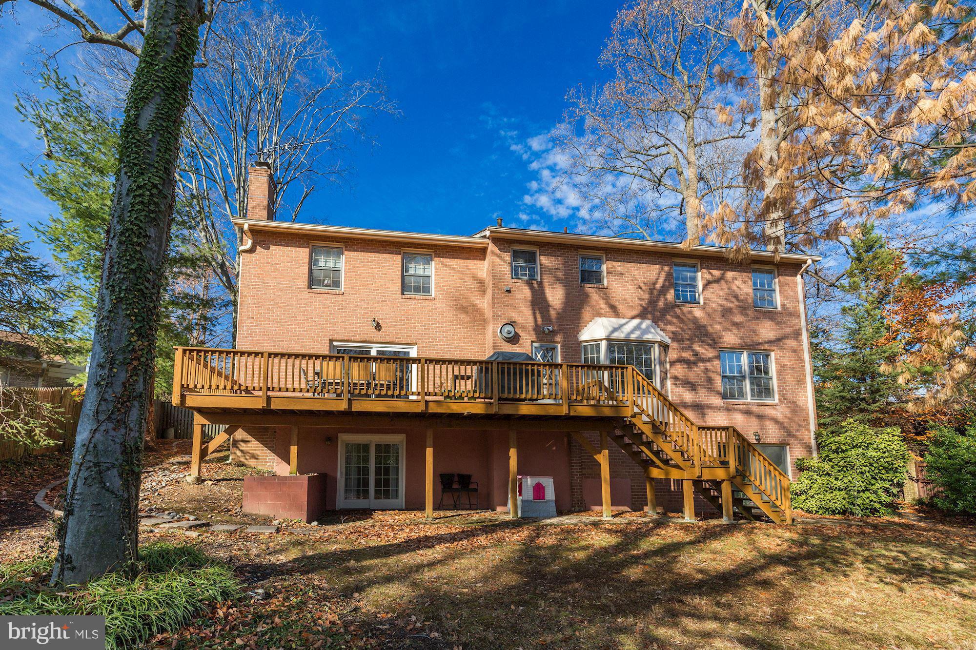 6308 Lenox Road Bethesda, MD 20817 - Photo 27 of 30 front view of a house with a street