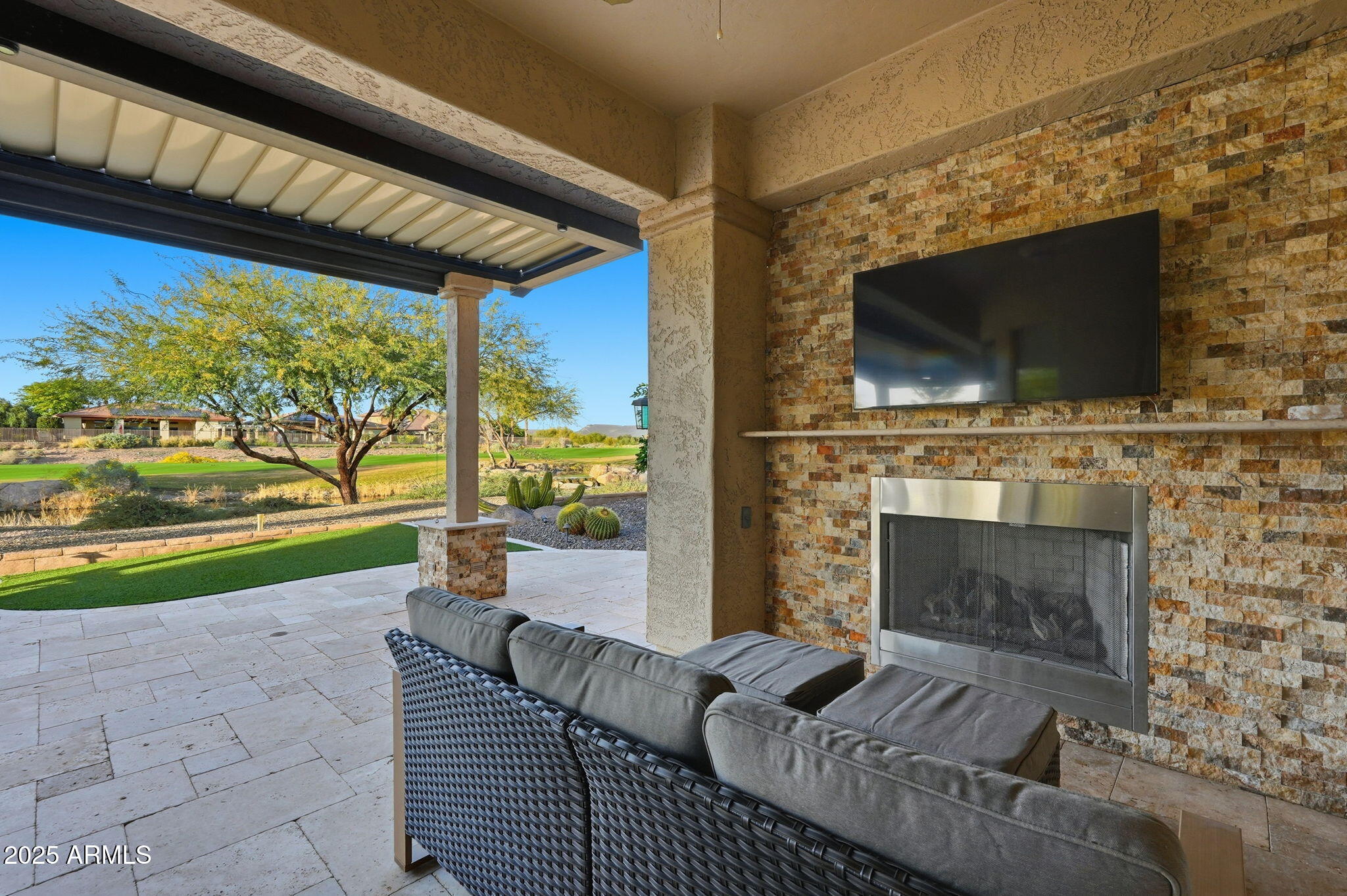 12950 West Red Fox Road Peoria, AZ 85383 - Photo 20 of 58 Backyard- Patio TV