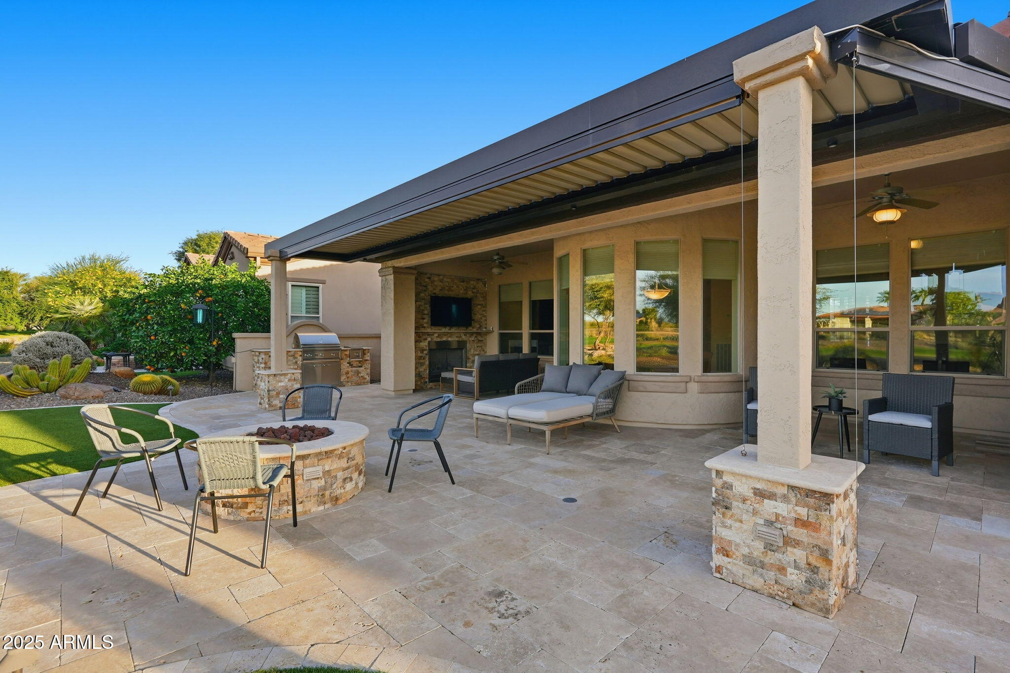 12950 West Red Fox Road Peoria, AZ 85383 - Photo 21 of 58 Backyard- Covered