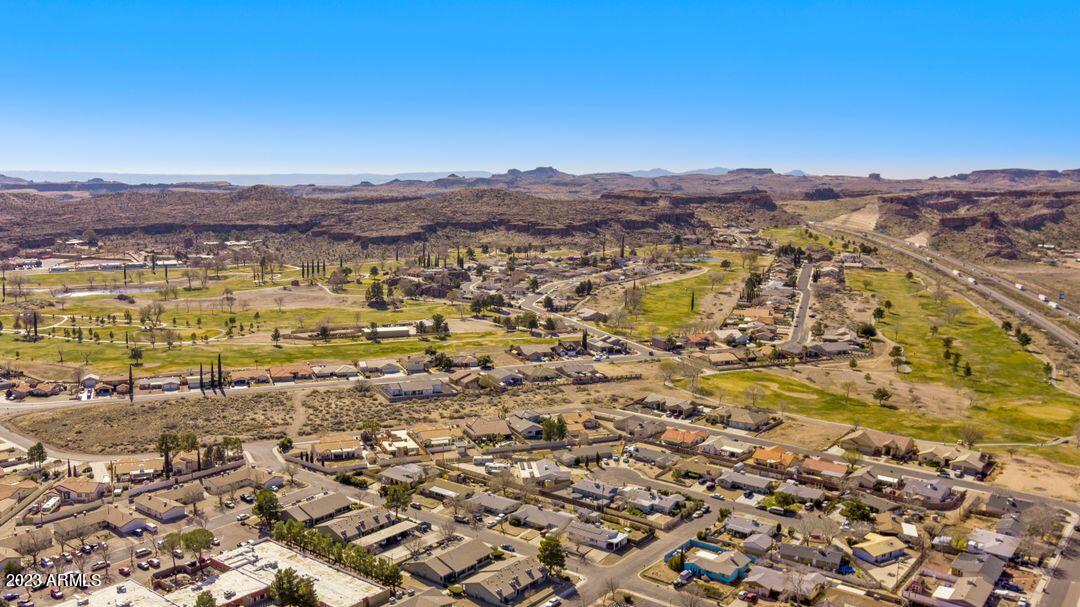4648 West Sheldon Street, Unit 1 & 2 Golden Valley, AZ 86413 - Photo 17 of 21 an aerial view of residential house and green space