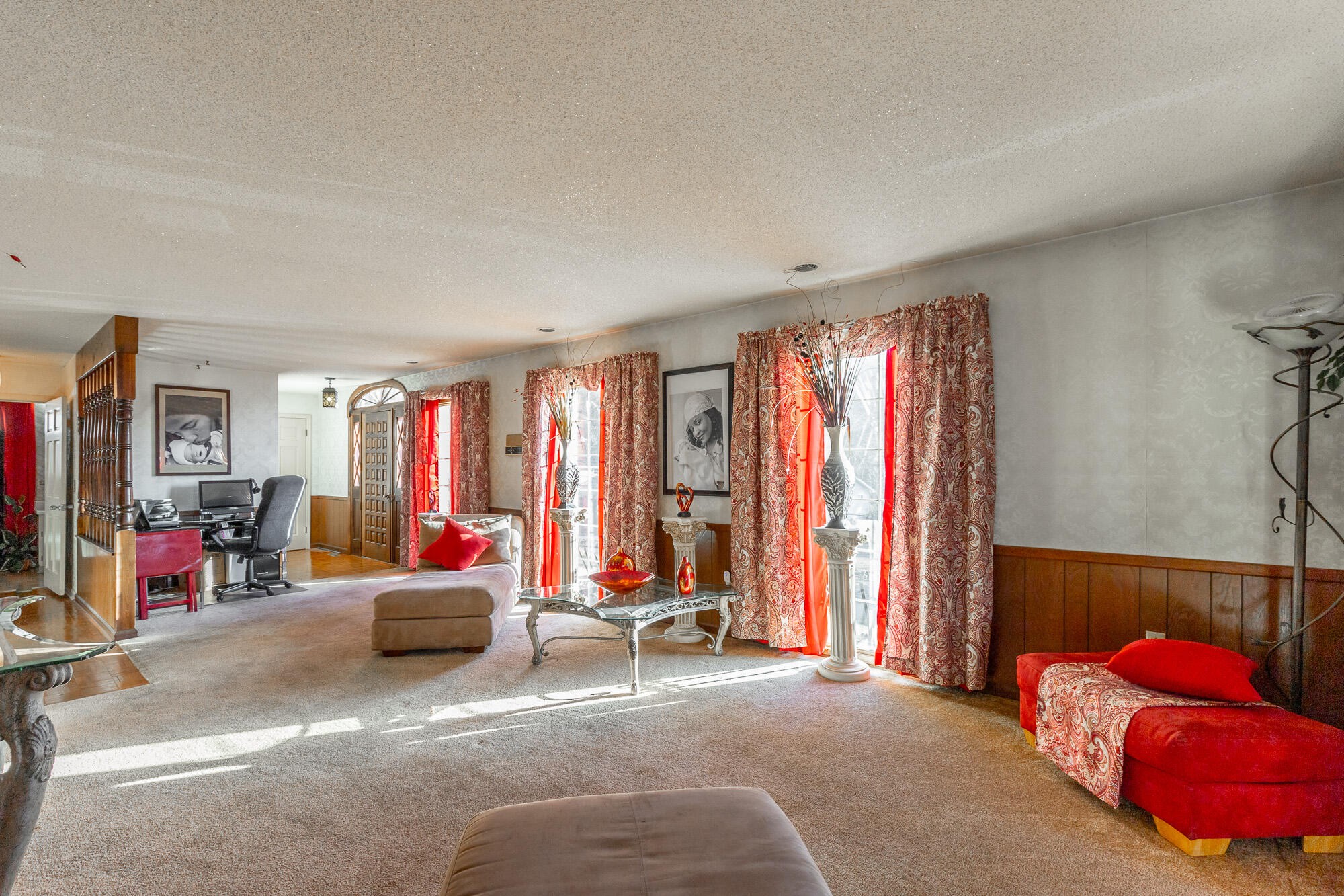 8417 Iris Drive Chattanooga, TN 37421 - Photo 15 of 90 a bedroom with furniture and a large window