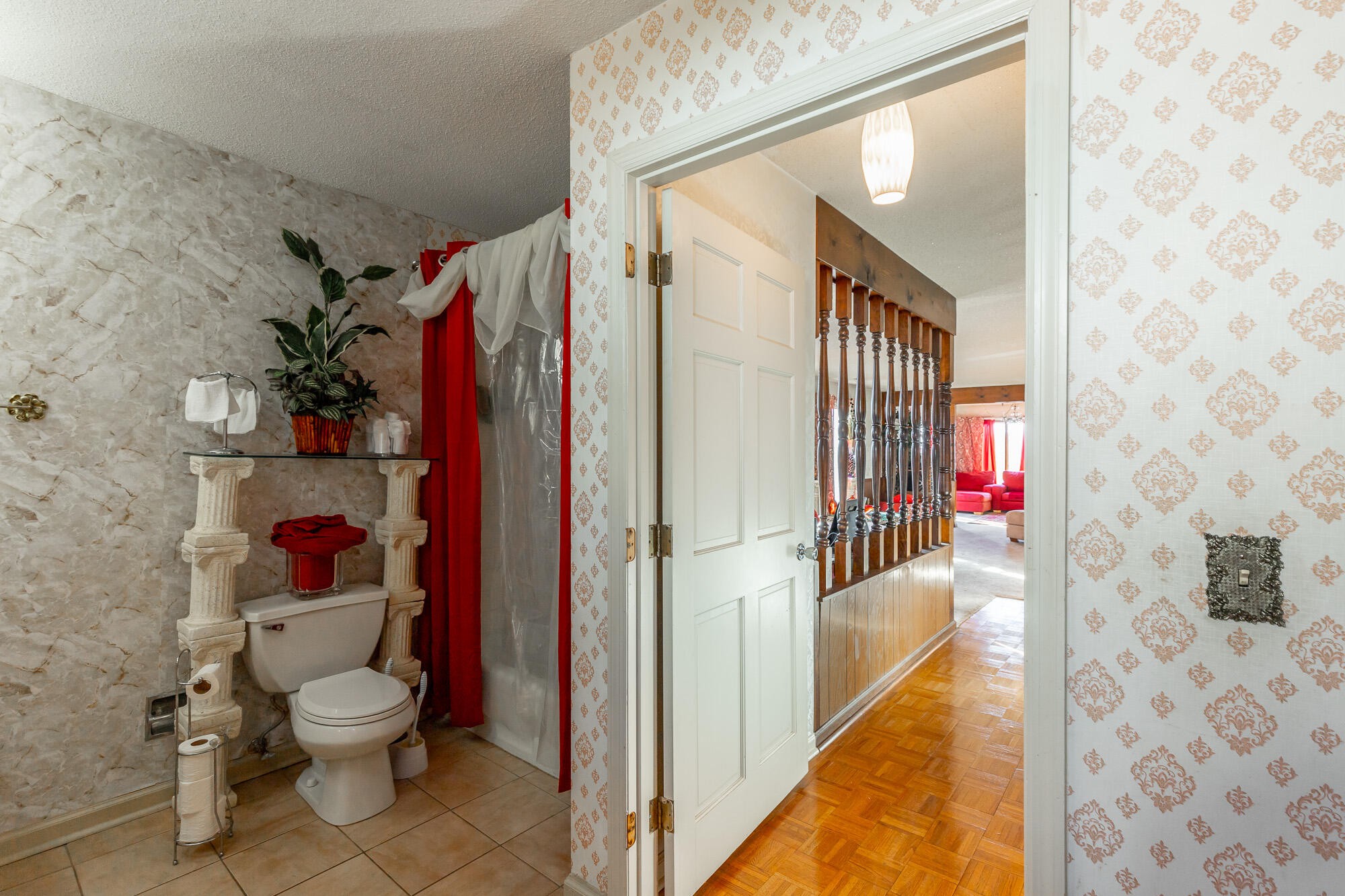 8417 Iris Drive Chattanooga, TN 37421 - Photo 37 of 90 a bathroom with a toilet and a shower