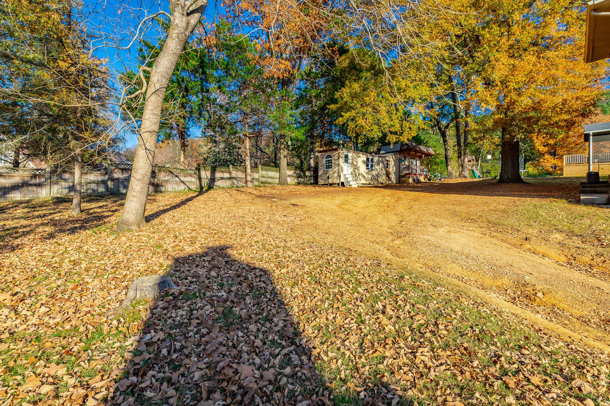 8417 Iris Drive Chattanooga, TN 37421 - Photo 75 of 90 a view of a yard with yellow house
