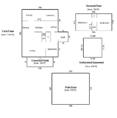 $215,000 | 1915 South County Road 100 East, Center Point, IN 47840