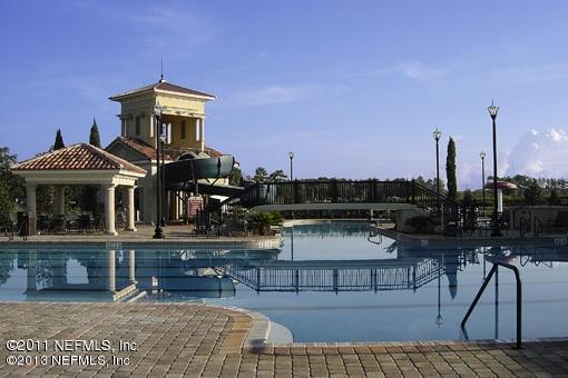 273 Porta Rosa Circle St. Augustine, FL 32092 - Photo 30 of 48 a view of a swimming pool with outdoor seating and a potted plants