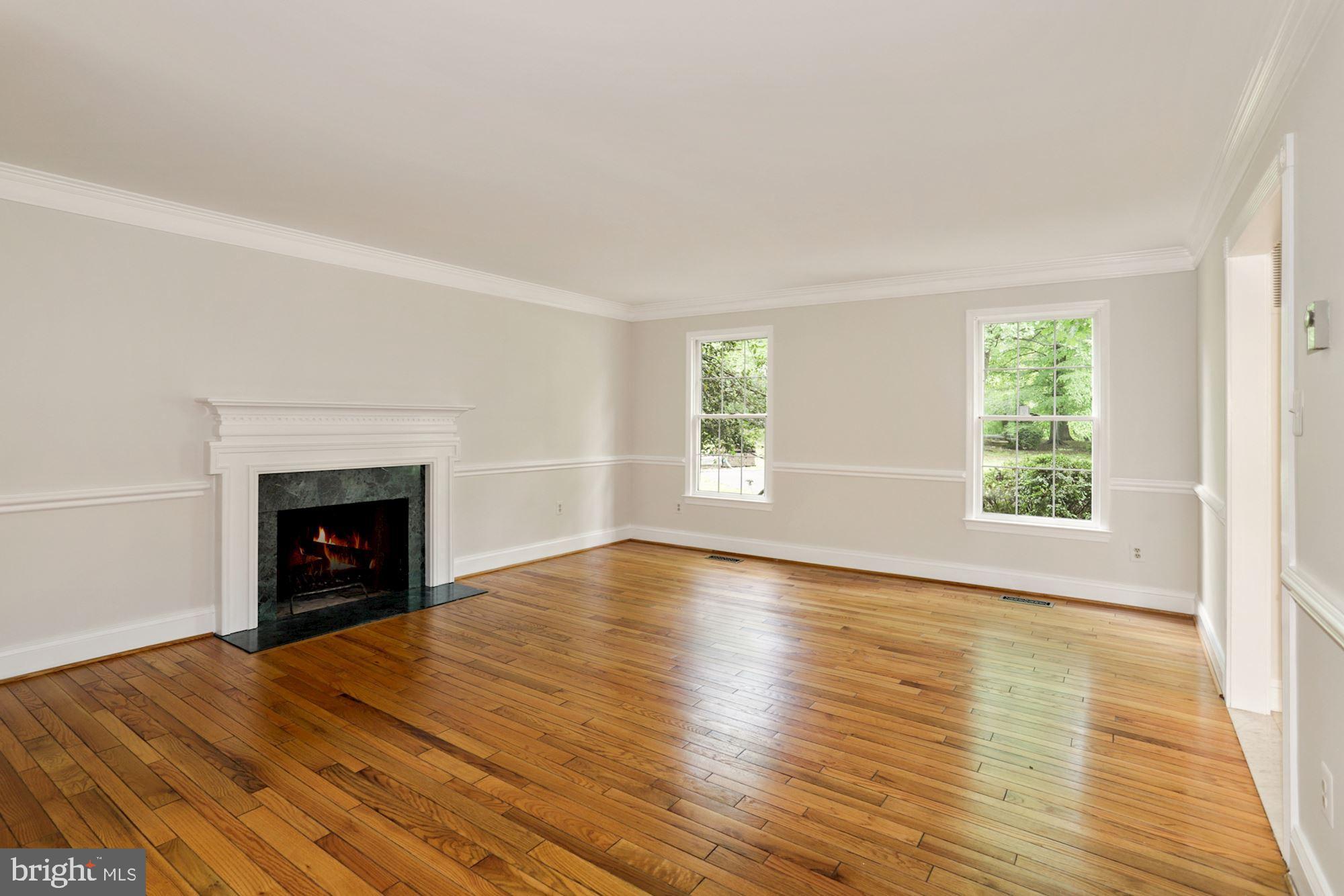 301 Pine Road Fort Washington, MD 20744 - Photo 9 of 55 Living room with fireplace