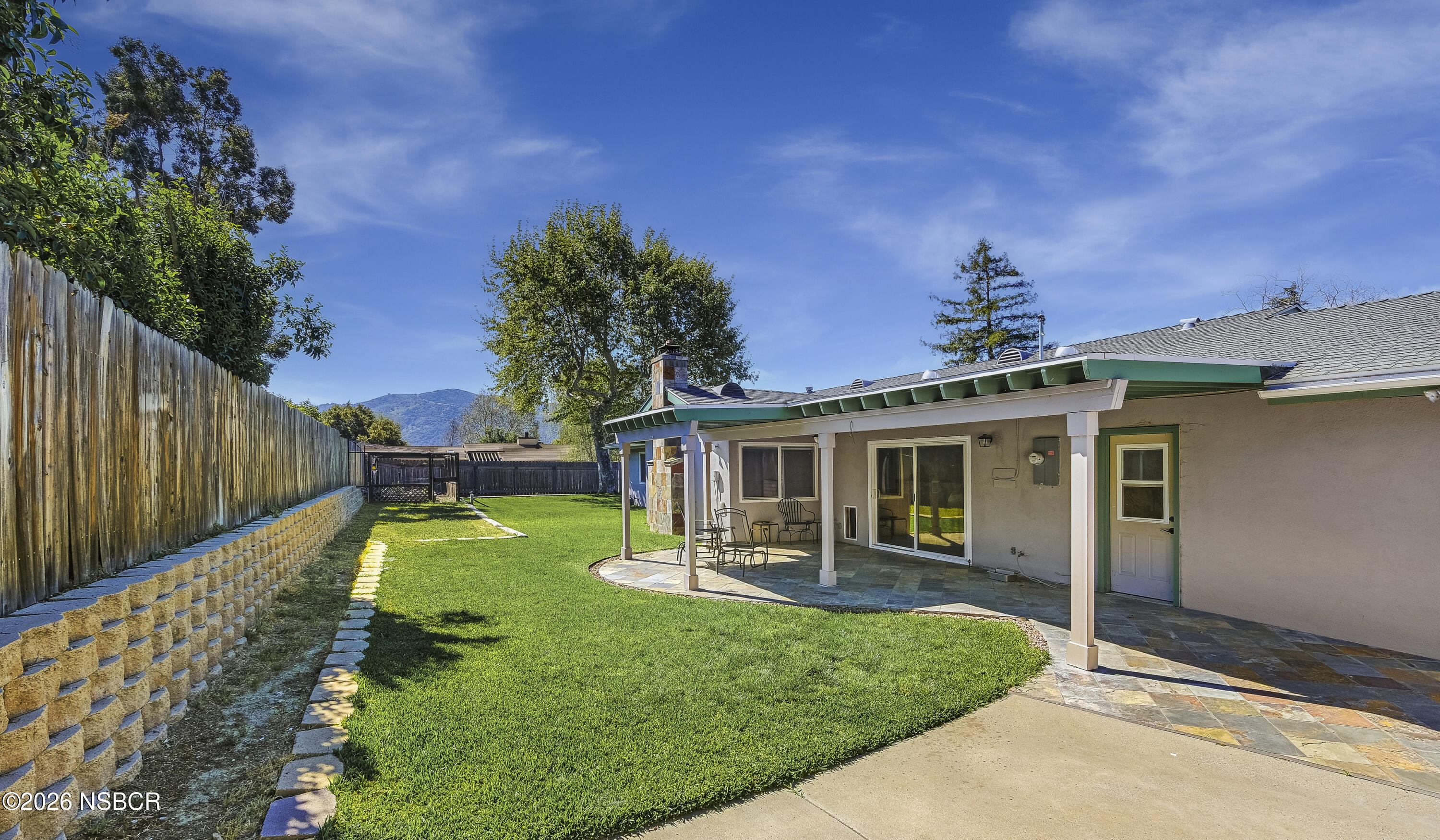 484 Kendale Road Buellton, CA 93427 - Photo 22 of 27 REAR YARD WITH PATIO