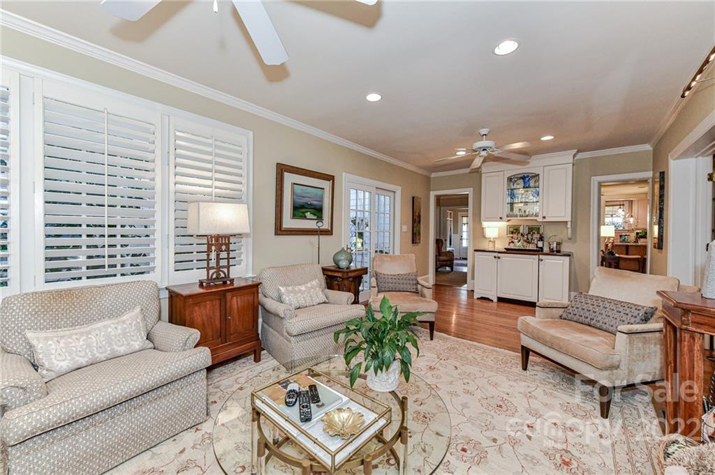 2700 Normandy Road Charlotte, NC 28209 - Photo 17 of 42 a living room with furniture and a large window