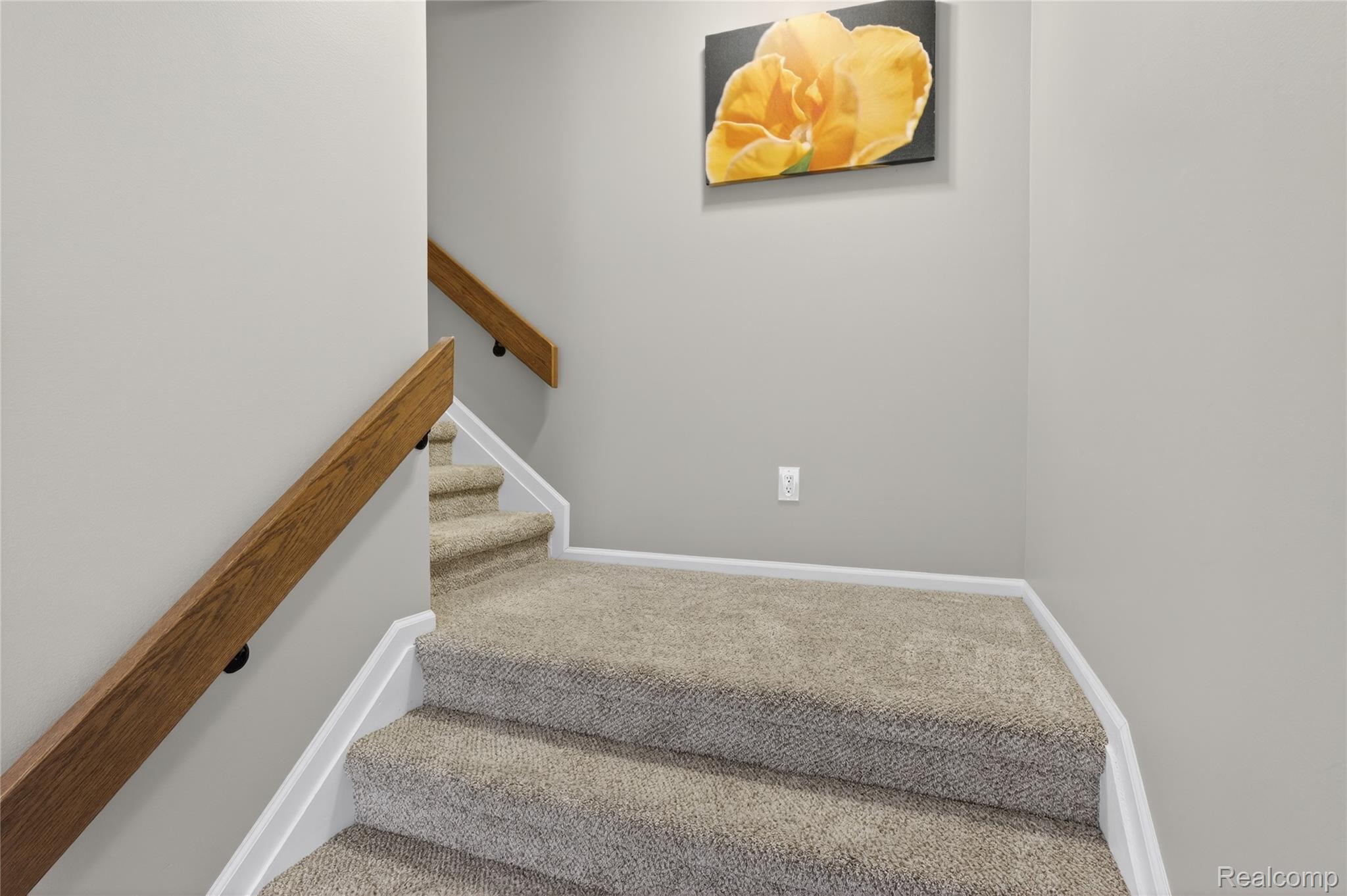 1715 River Road, Unit 77 St. Clair, MI 48079 - Photo 3 of 59 Stairway featuring carpet flooring