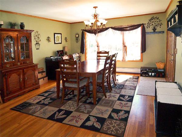 212 Gage Road Athol, MA 01331 - Photo 7 of 9 a view of a dining room with furniture window and wooden floor