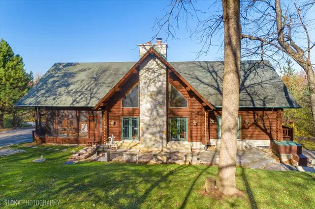 a view of outdoor space and yard