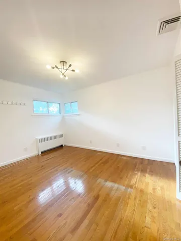 wooden floor in an empty room