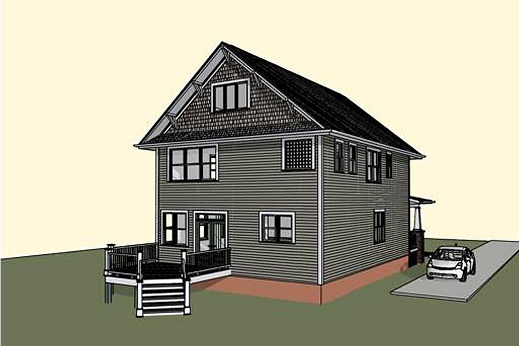 305 Pine Ridge Road, Unit 34 Chattanooga, TN 37405 - Photo 5 of 6 Pine Ridge rear drawing.jpg