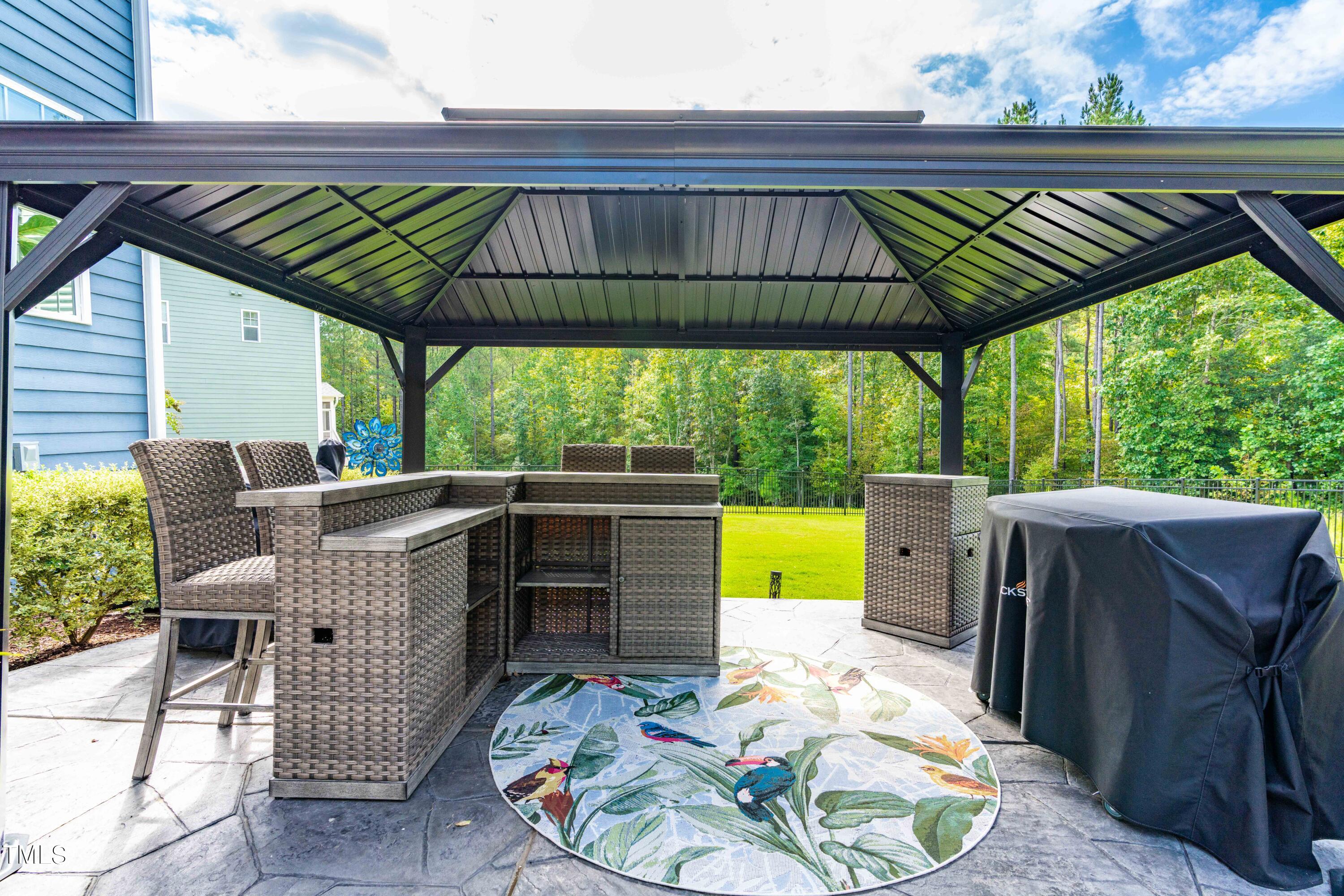 190 Hidden Bluff Drive Pittsboro, NC 27312 - Photo 55 of 58 a view of outdoor space yard and patio