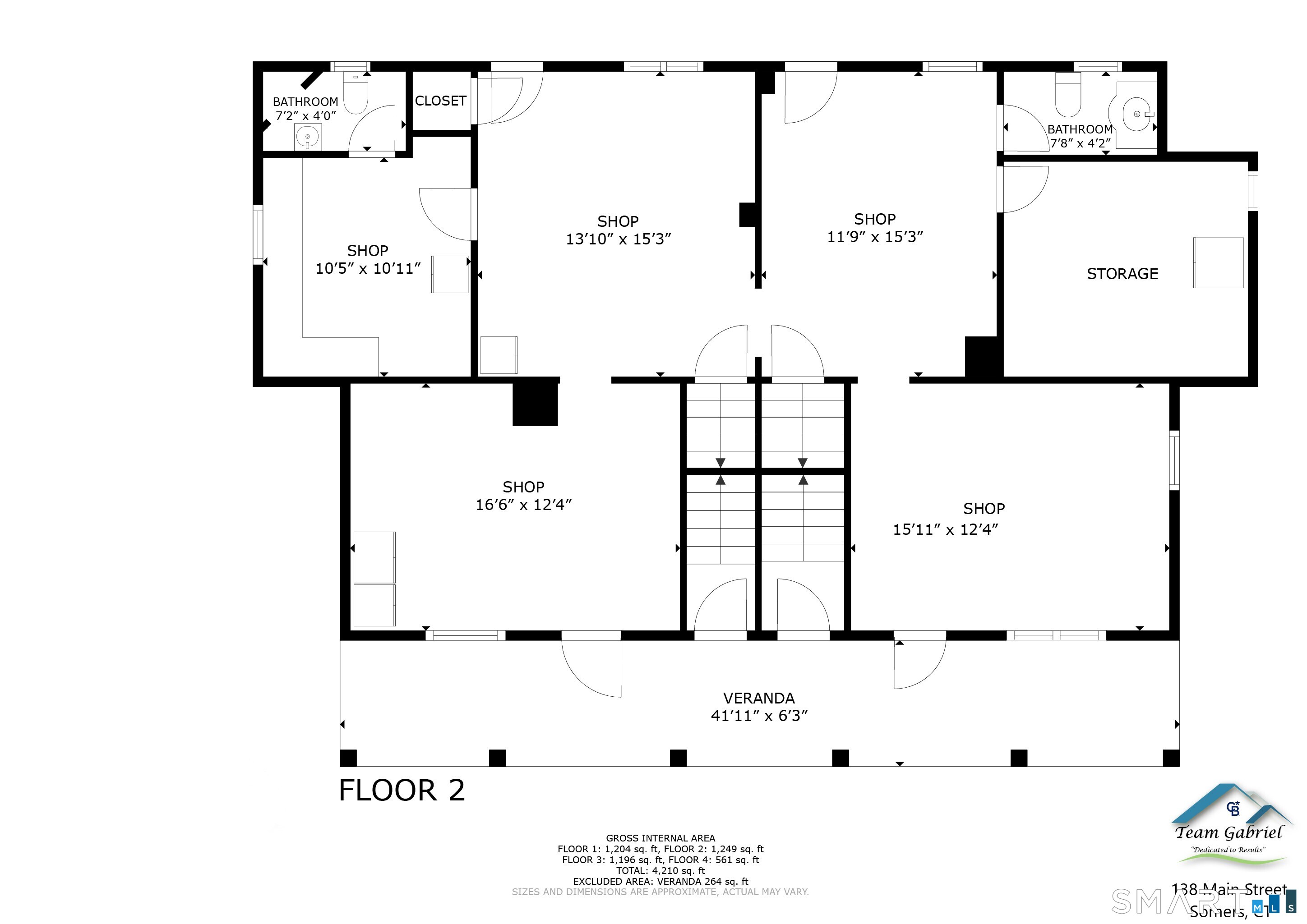 138 Main Street Somers, CT 06071 - Photo 40 of 44 a picture of a wall with a white and white kitchen