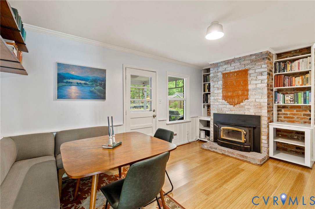 3311 Ottawa Road Richmond, VA 23225 - Photo 13 of 30 a living room with furniture and a fireplace