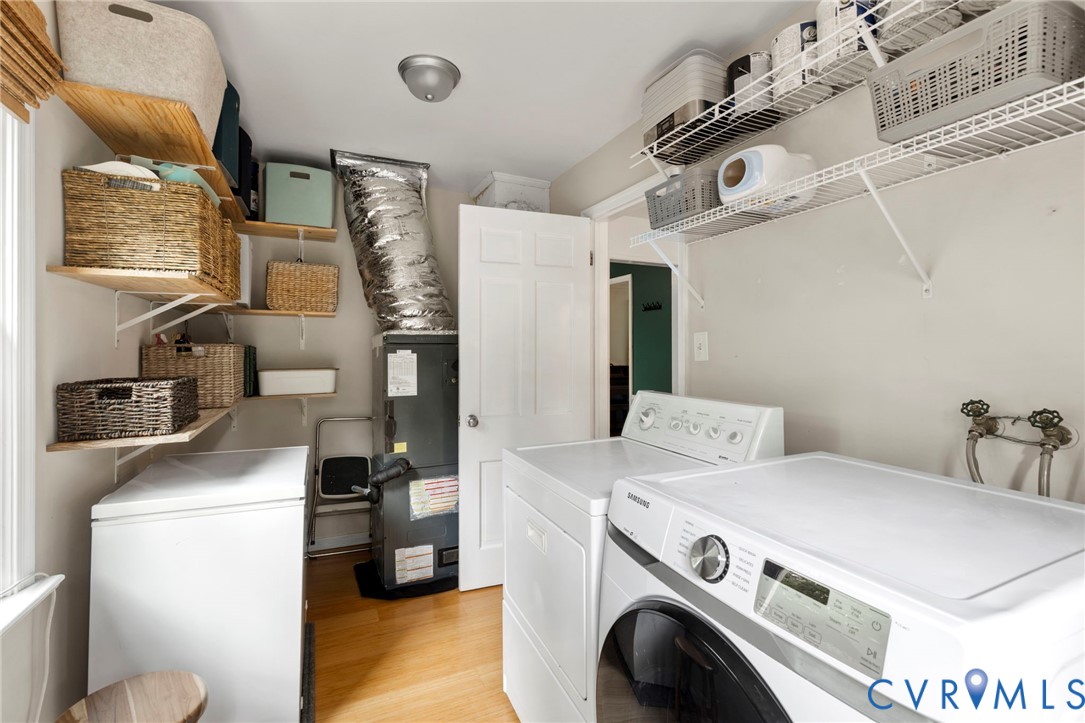 3311 Ottawa Road Richmond, VA 23225 - Photo 21 of 30 a utility room with dryer and washer