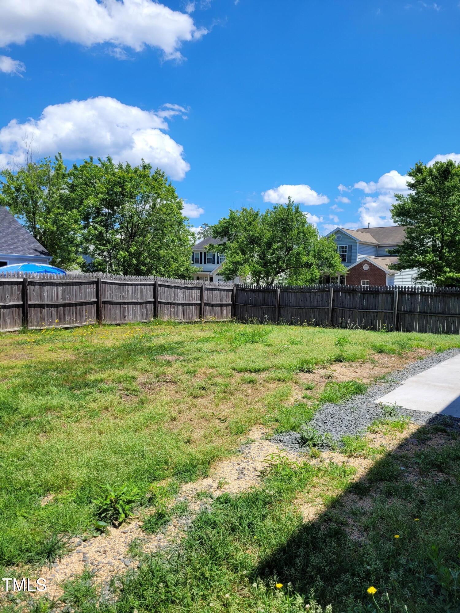 2121 Lime Street Durham, NC 27704 - Photo 27 of 27 a view of a backyard with a garden