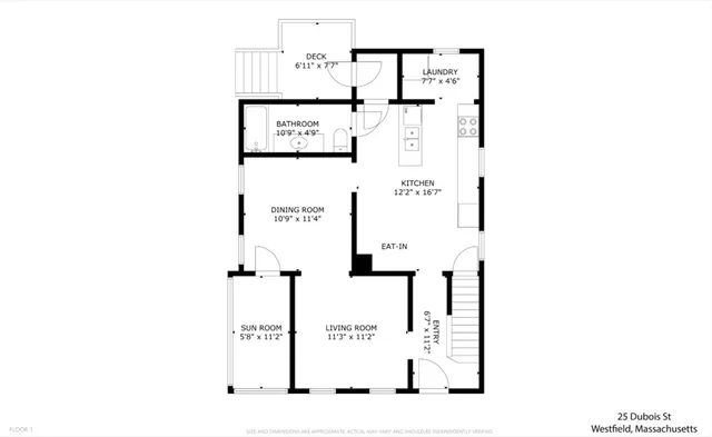 $249,900 | 25 Dubois Street, Westfield, MA 01085