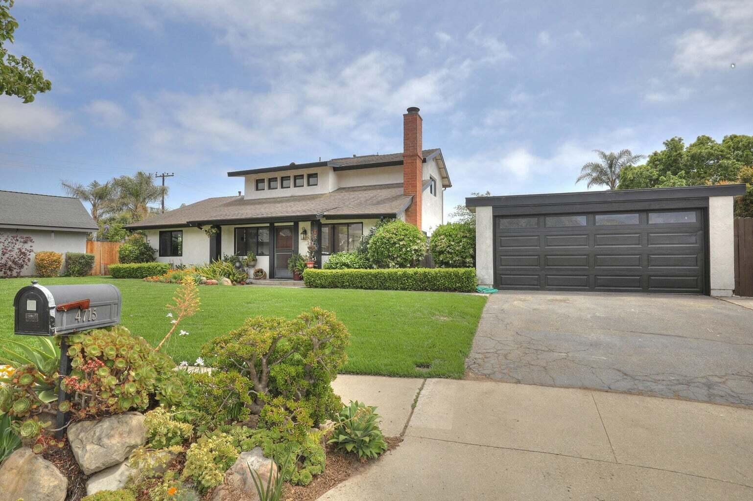 4715 Aragon Drive Carpinteria, CA 93013 - Photo 27 of 29 a front view of a house with garden