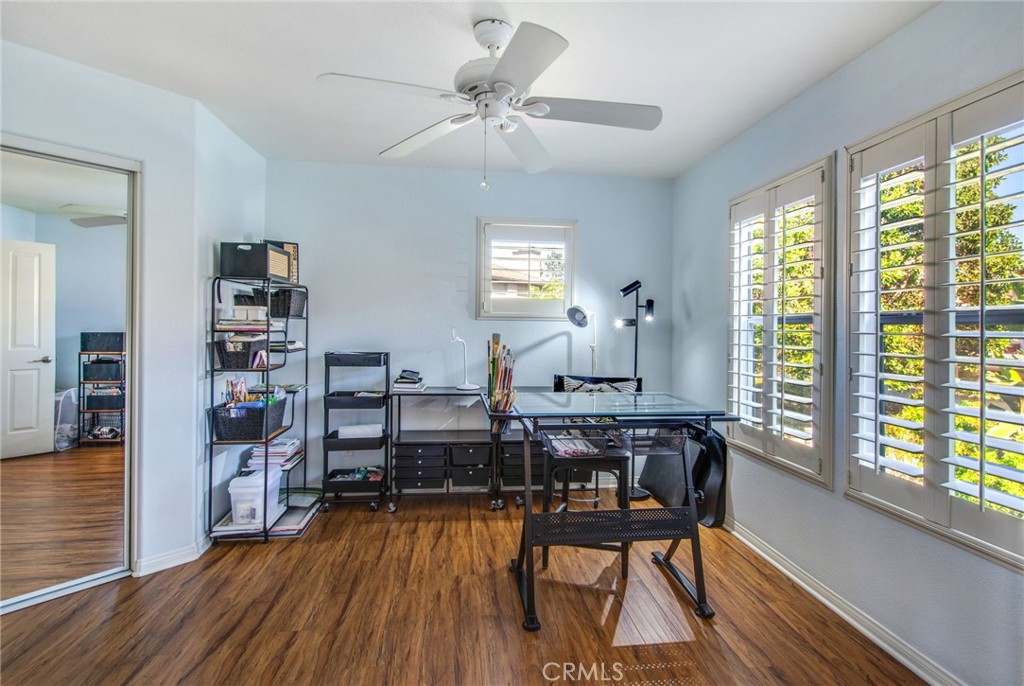 36 Cameray Heights Laguna Niguel, CA 92677 - Photo 15 of 27 a view of a workspace with furniture and a window