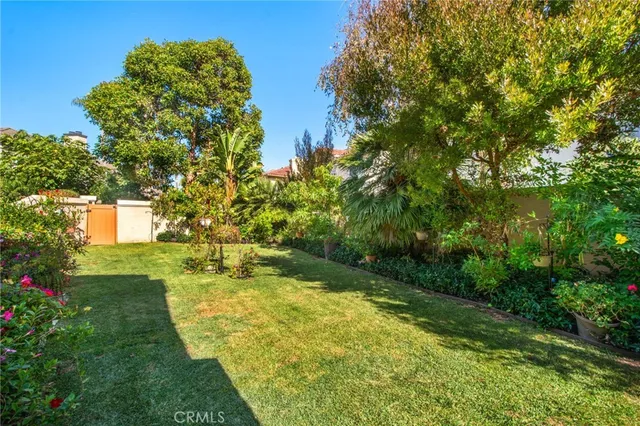 a view of yard with small space