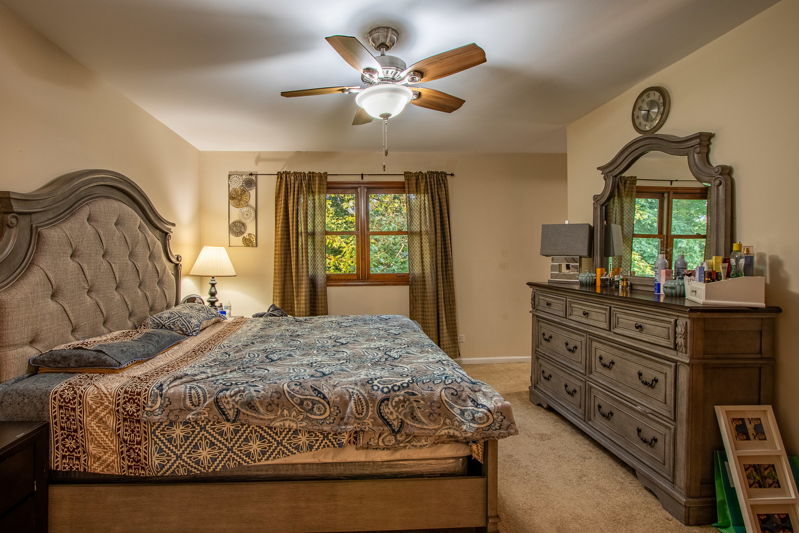 1201 Pinetree Lane Bartlett, IL 60103 - Photo 5 of 24 a bedroom with a bed and a dresser