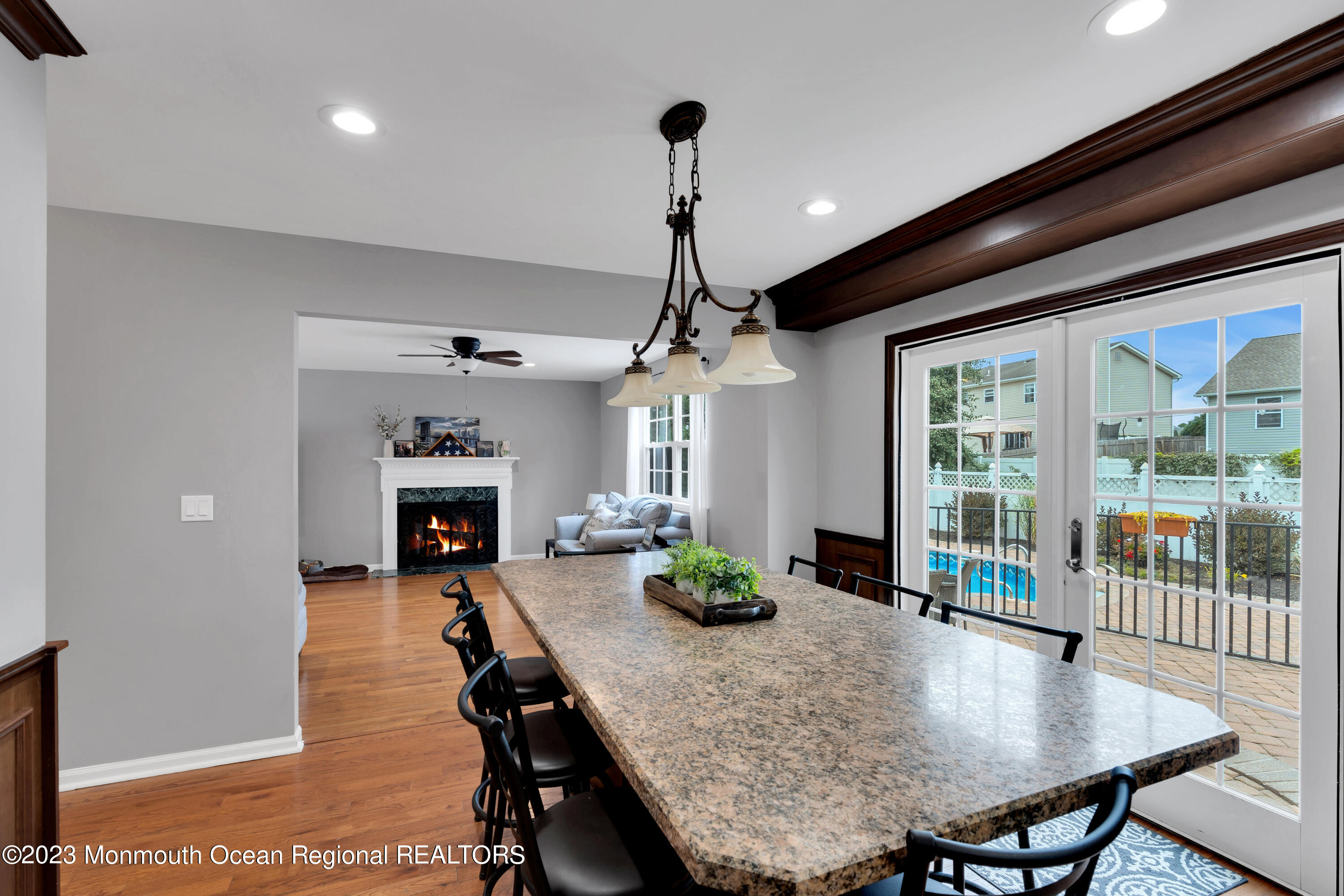 5 Autumn Drive Howell, NJ 07731 - Photo 19 of 50 a dining room with furniture window and wooden floor
