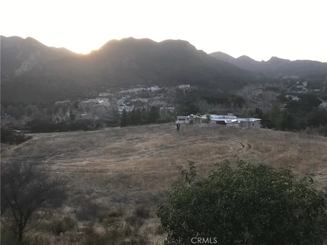 a view of outdoor space with mountain view