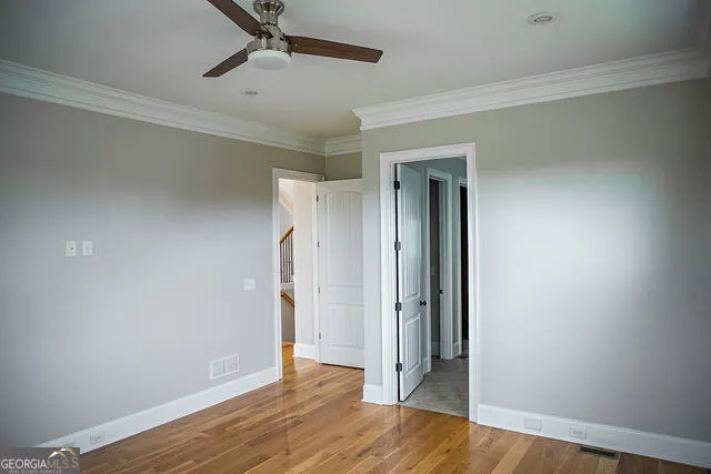 wooden floor in an empty room