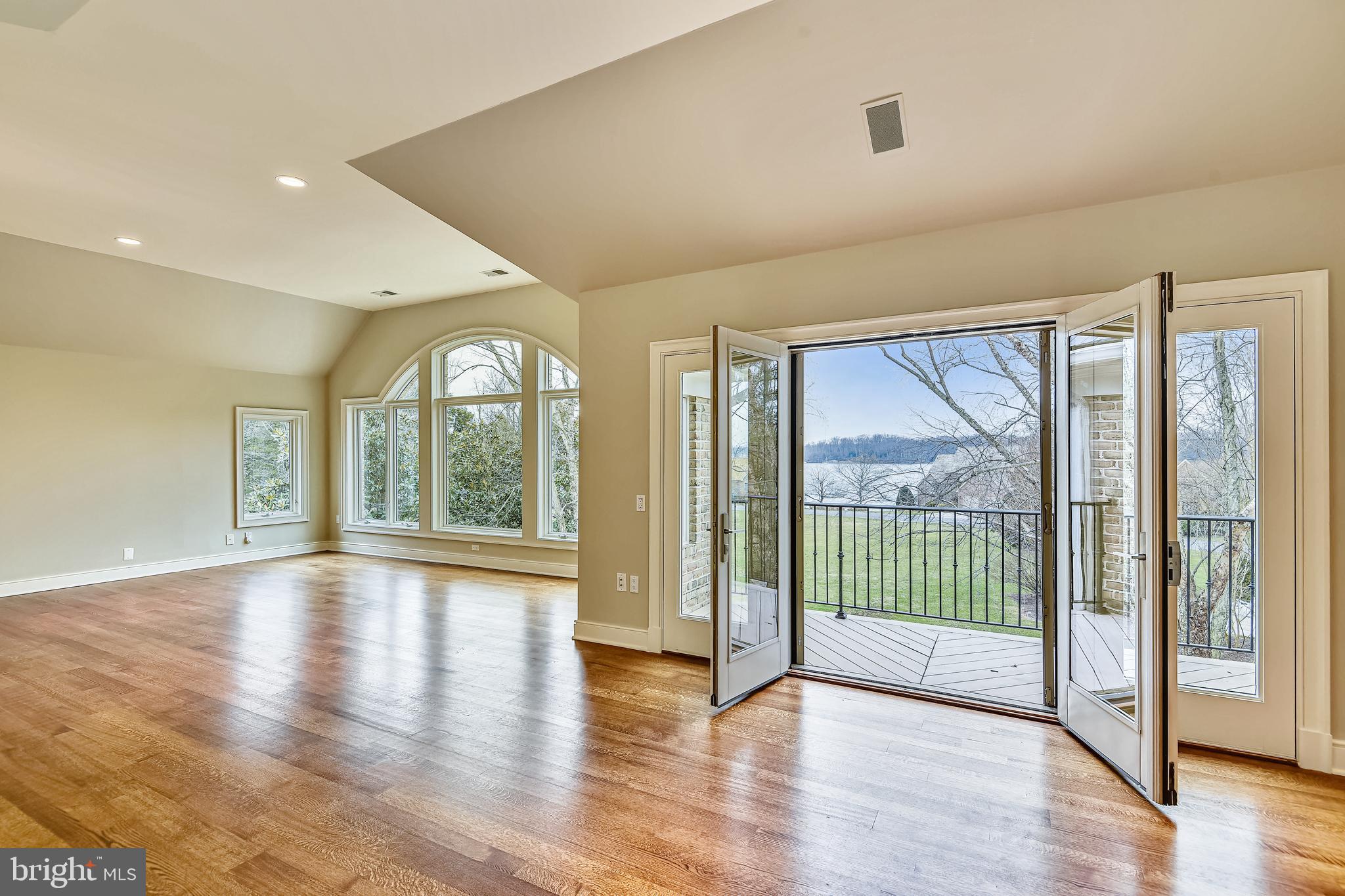 680 South River Landing Road Edgewater, MD 21037 - Photo 51 of 83 Atrium doors open to waterside cedar balcony