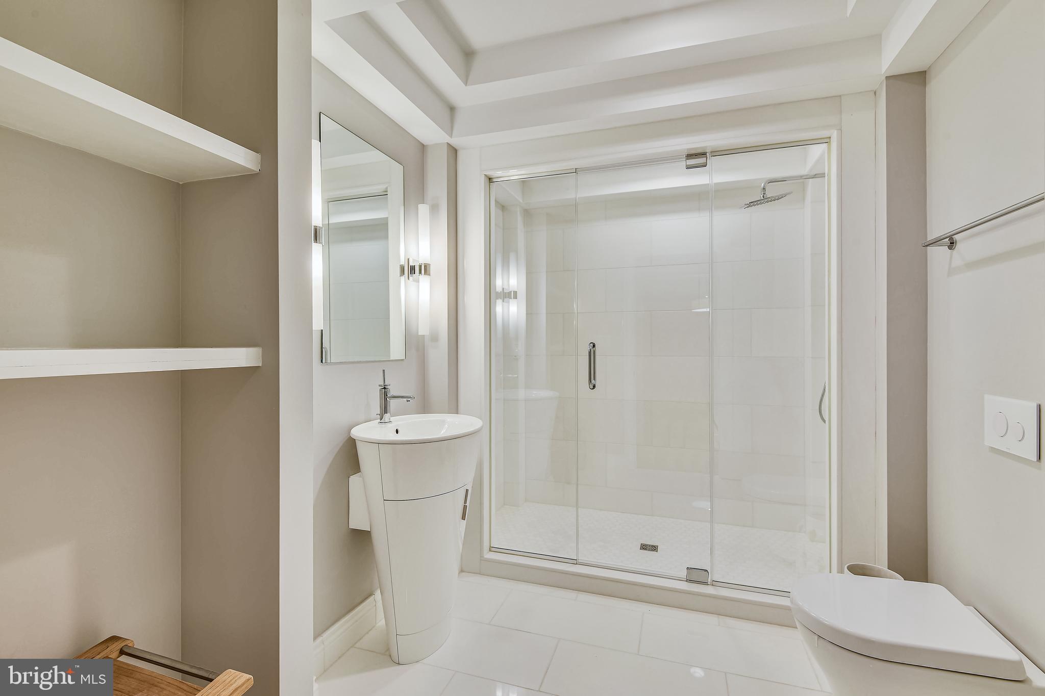 680 South River Landing Road Edgewater, MD 21037 - Photo 71 of 83 Lower level bath has 2-level tray ceilings