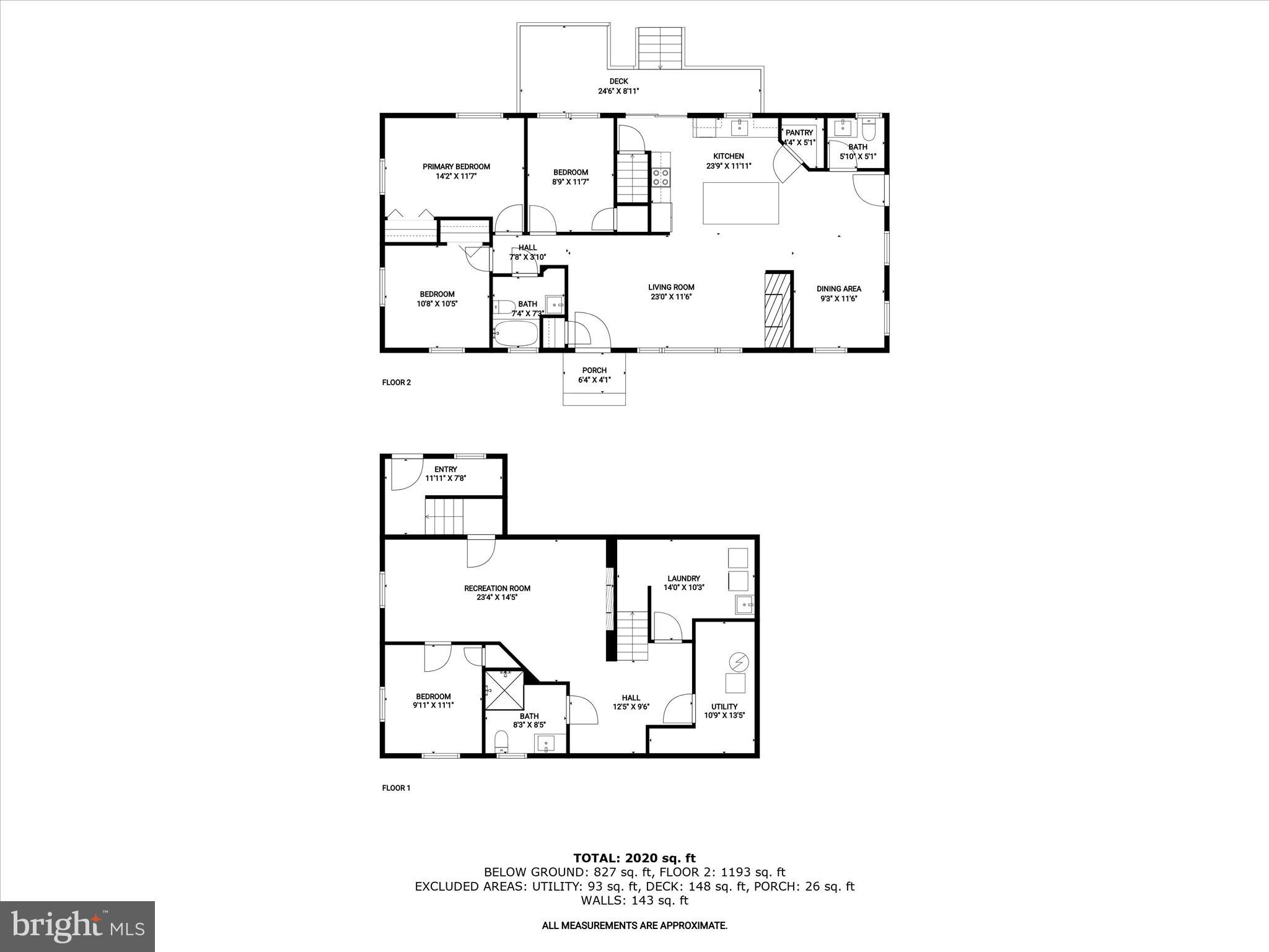 8005 Crest Road Laurel, MD 20723 - Photo 38 of 38 Floor Plan
