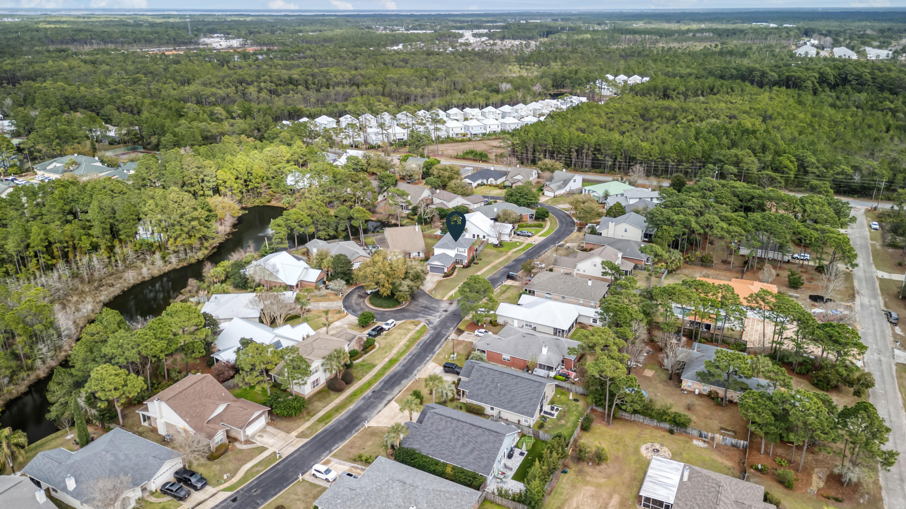 31 Corte Lago Santa Rosa Beach, FL 32459 - Photo 21 of 25 an aerial view of residential houses with outdoor space