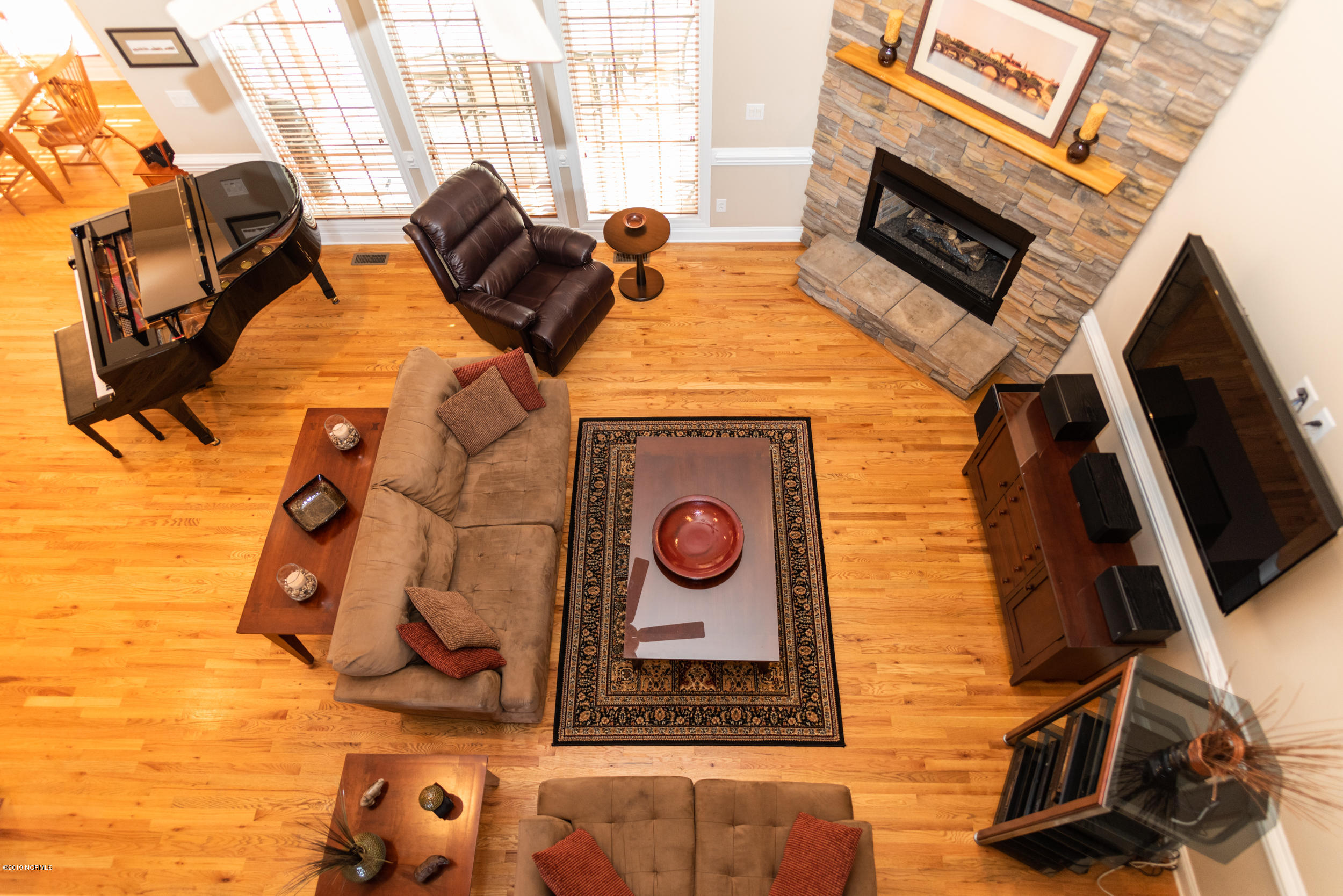 124 Friburg Road New Bern, NC 28562 - Photo 12 of 59 View of den from upstairs