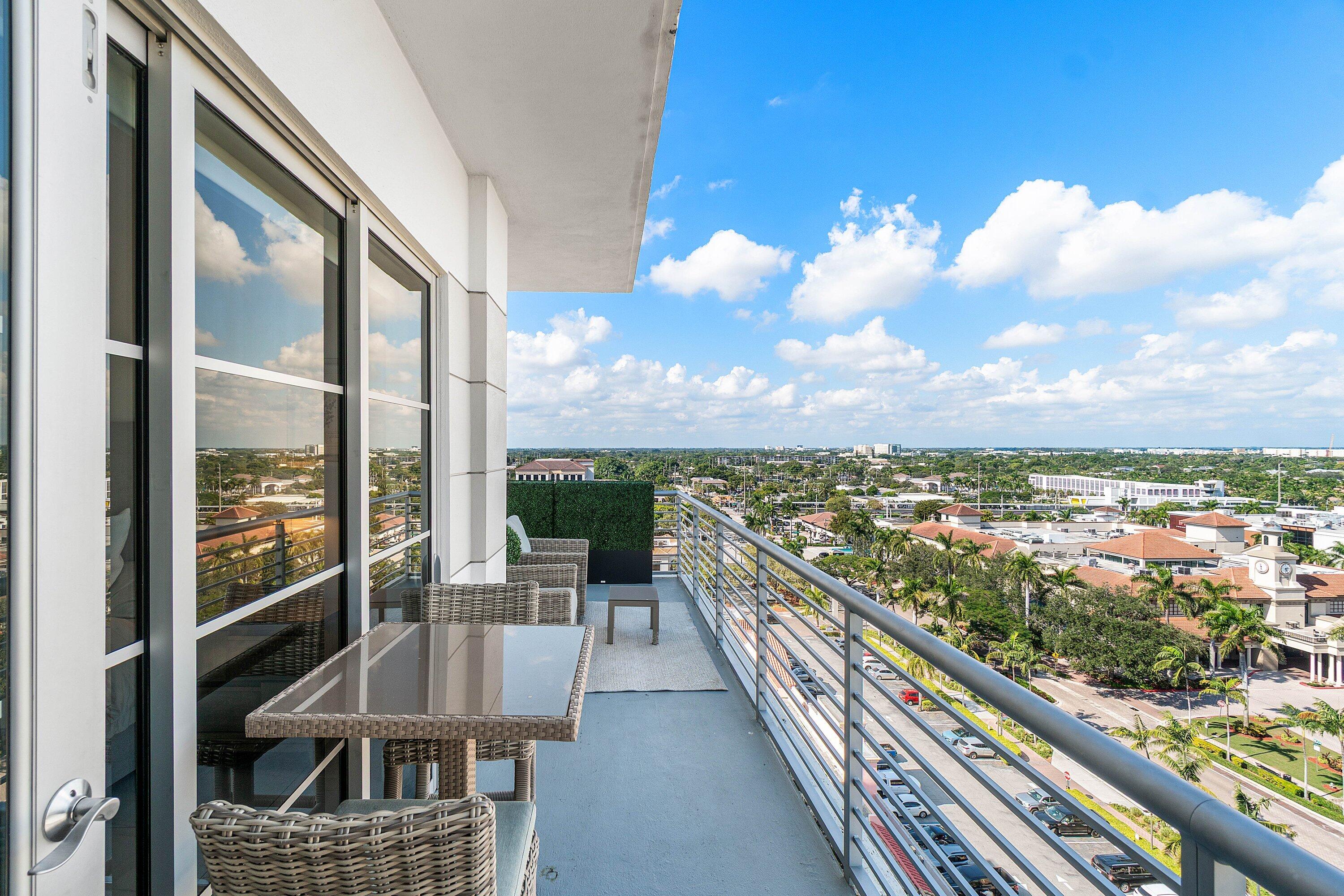 155 East Boca Raton Road, Unit 1119 Boca Raton, FL 33432 - Photo 17 of 41 a view of balcony with furniture