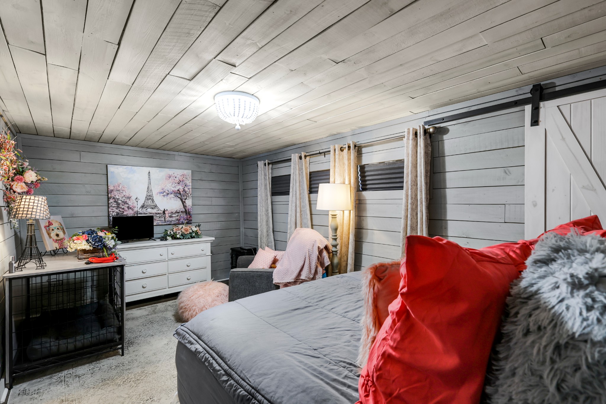 80 Woody Lane Springville, TN 38256 - Photo 18 of 31 a living room with furniture and a fireplace