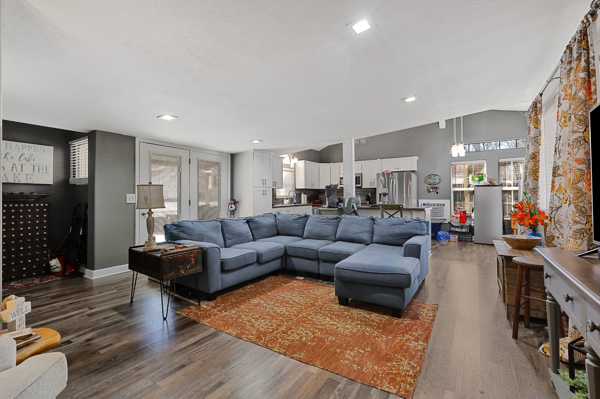 80 Woody Lane Springville, TN 38256 - Photo 23 of 31 a living room with furniture and a wooden floor