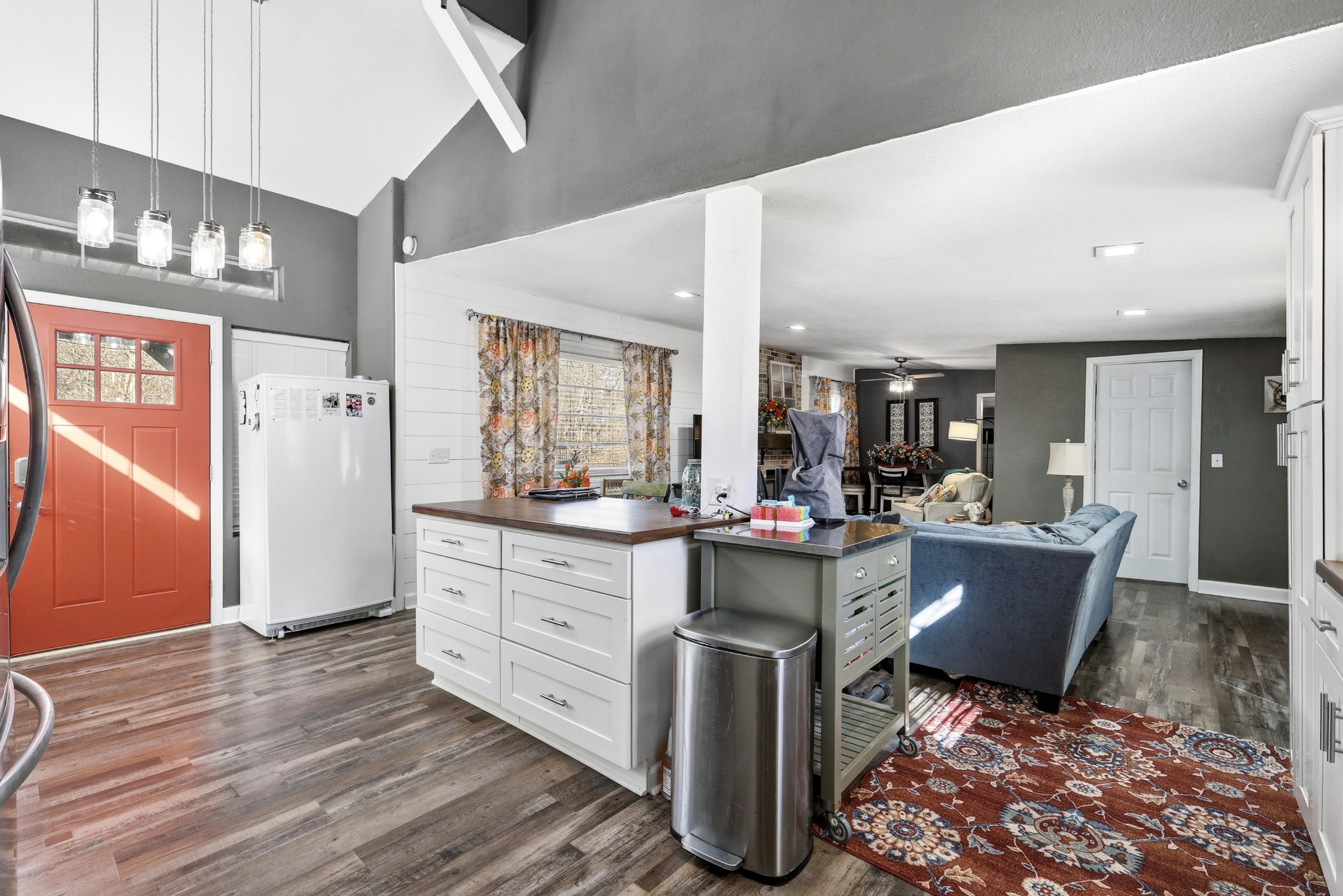 80 Woody Lane Springville, TN 38256 - Photo 4 of 31 a living room with furniture and a wooden floor