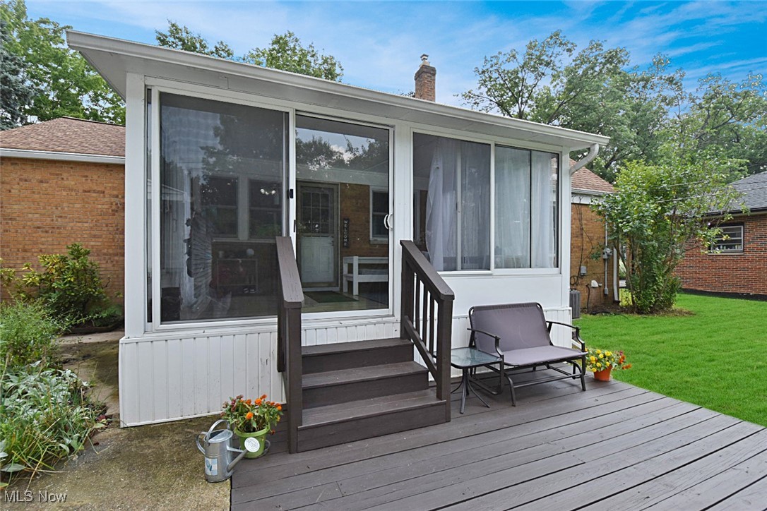 1388 Ford Road Lyndhurst, OH 44124 - Photo 36 of 39 View of wooden deck