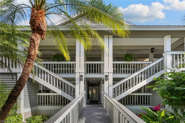 a view of balcony with a deck