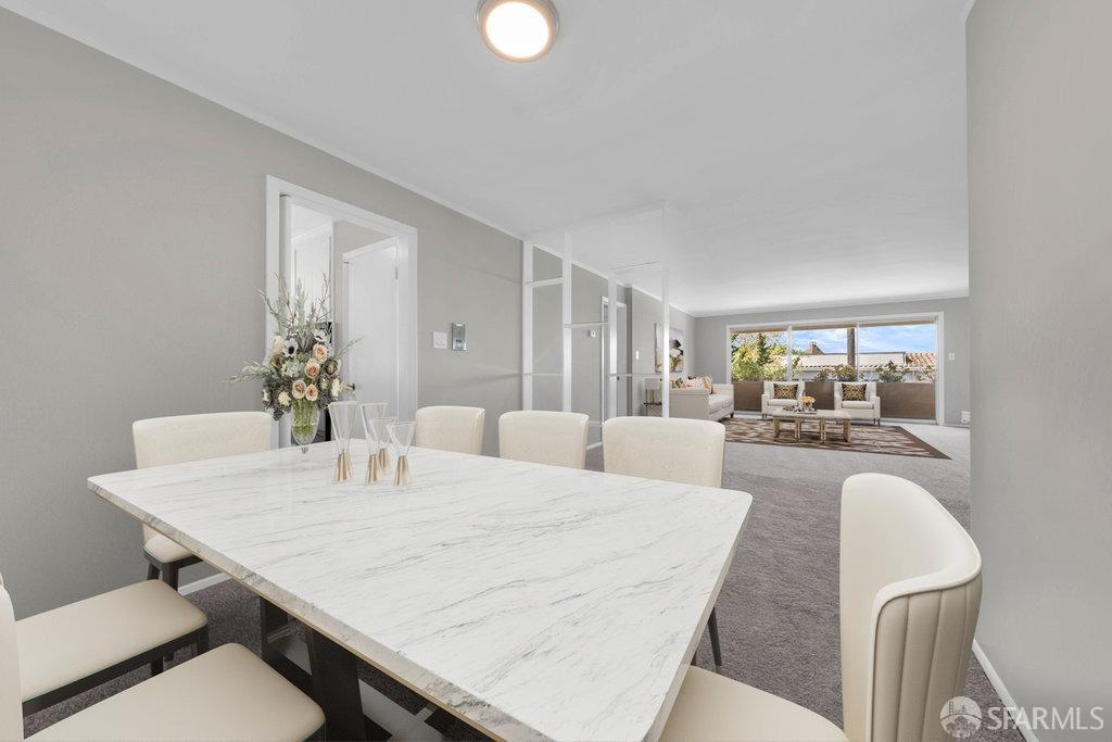 1401 Walnut Street, Unit 1B Berkeley, CA 94709 - Photo 15 of 53 a living room with furniture and a table