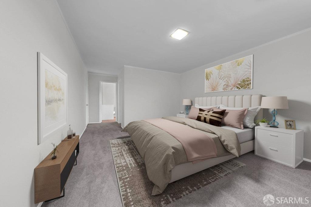 1401 Walnut Street, Unit 1B Berkeley, CA 94709 - Photo 26 of 53 a bedroom with bed and window