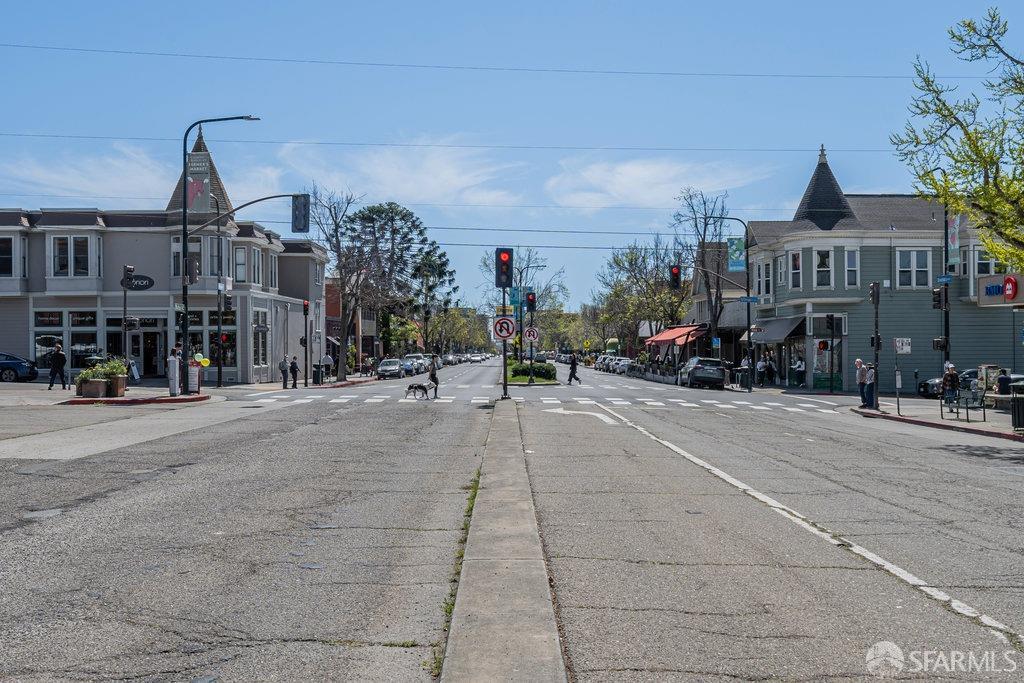 1401 Walnut Street, Unit 1B Berkeley, CA 94709 - Photo 52 of 53 a view of a street with cars